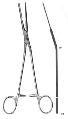 DE-BAKEY DAMAR KLEMP AT.51MM 21 CM